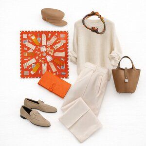 AUTHENTIC PETIT H Hermes Necklace